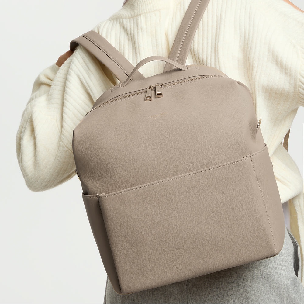 MINA BAIE Stevie Full Diaper Bag in Color Sand